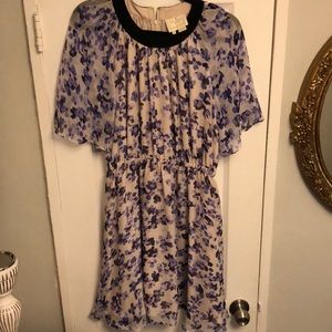 Kate Spade Purple Floral Dress